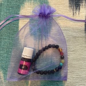 Diffuser bracelet and Joy essential oil gift set